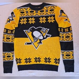Pittsburgh Penguins Official NHL Licensed Product Ugly Sweater Size Small NWOT